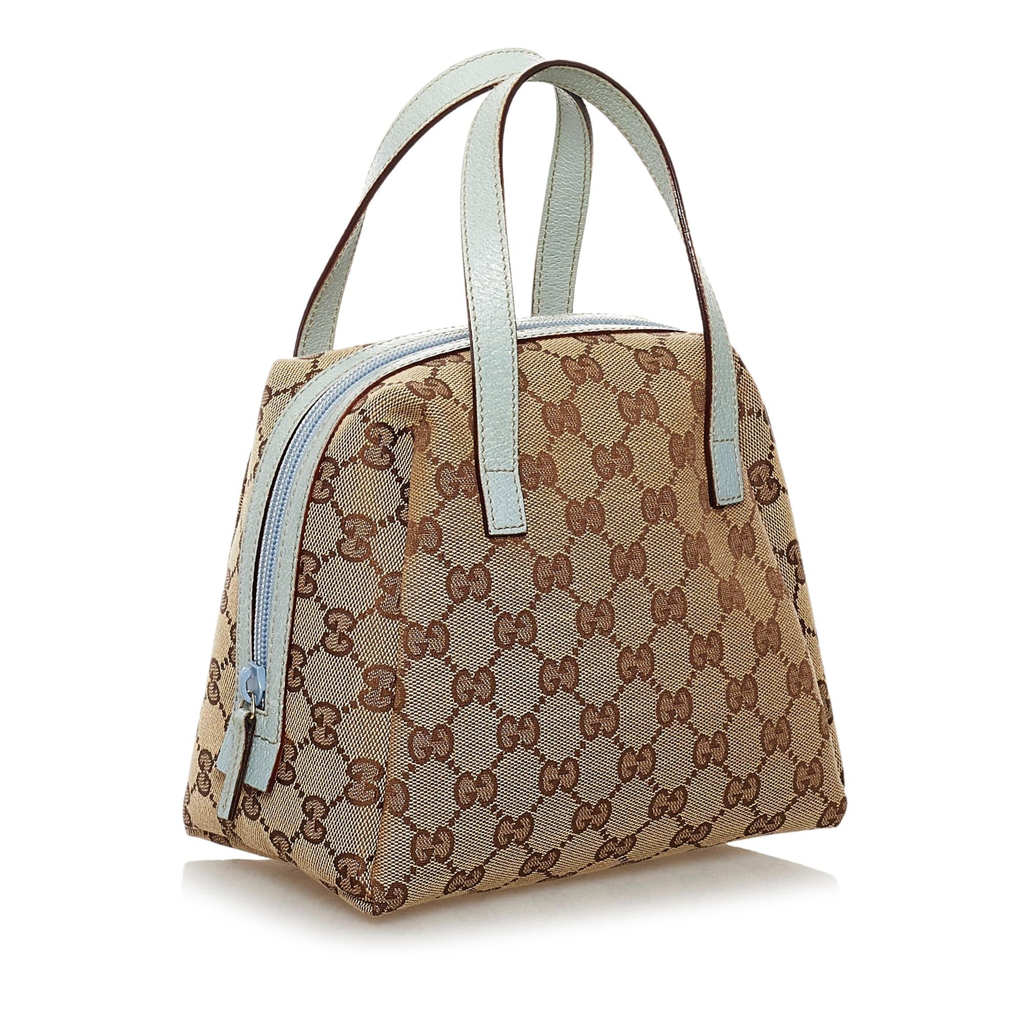 Gucci Gucci Canvas Handbag (SHG-32880)