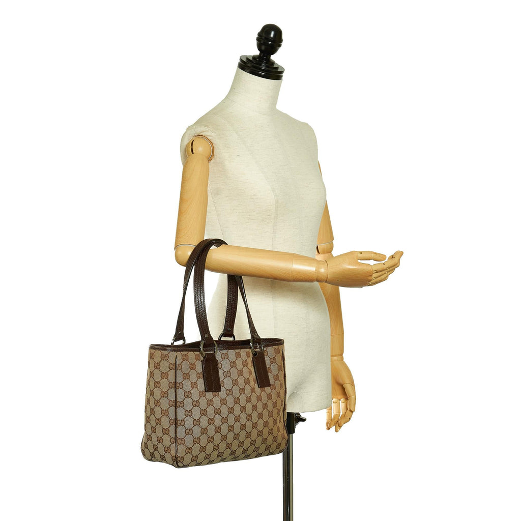 Gucci Gucci Canvas Handbag (SHG-32938)