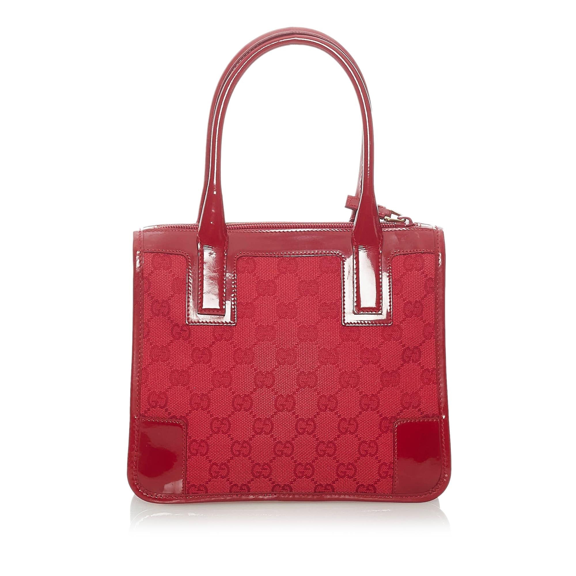 Gucci Gucci Canvas Handbag (SHG-32978)