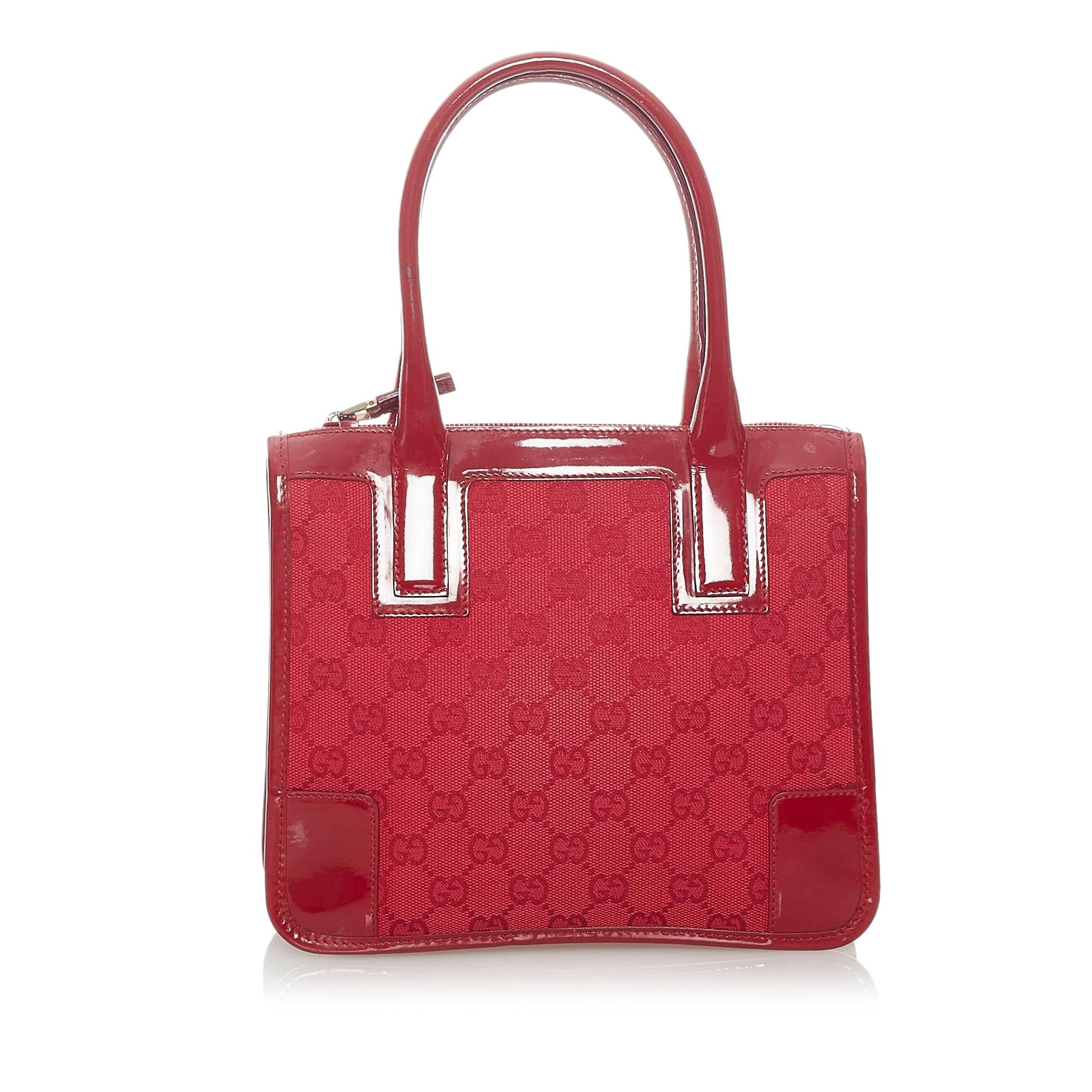 Gucci Gucci Canvas Handbag (SHG-32978)