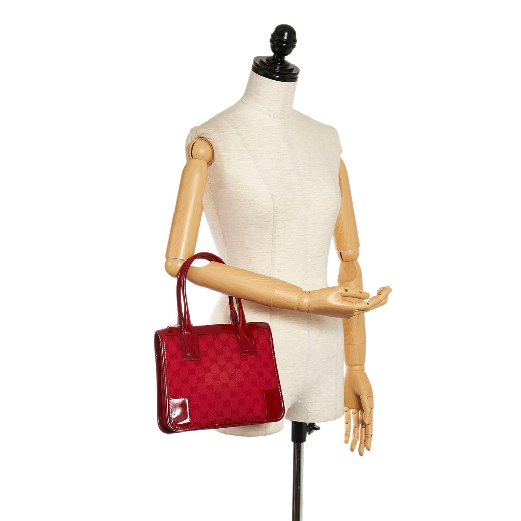 Gucci Gucci Canvas Handbag (SHG-32978)