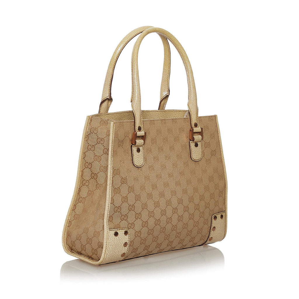 Gucci Gucci Canvas Handbag (SHG-32979)