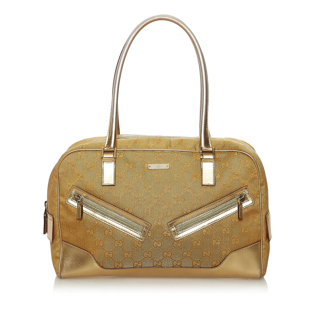 Gucci Gucci Canvas Handbag (SHG-33121)