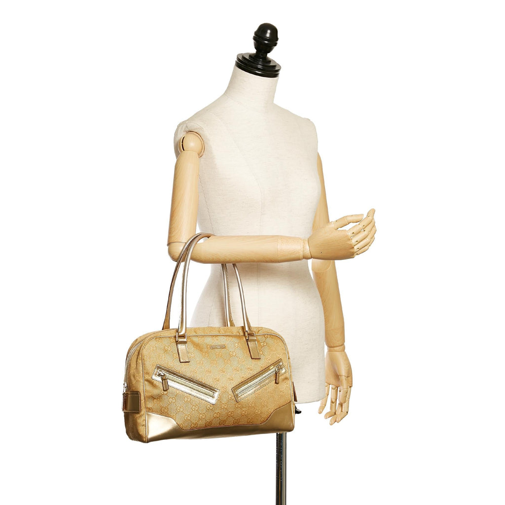 Gucci Gucci Canvas Handbag (SHG-33121)