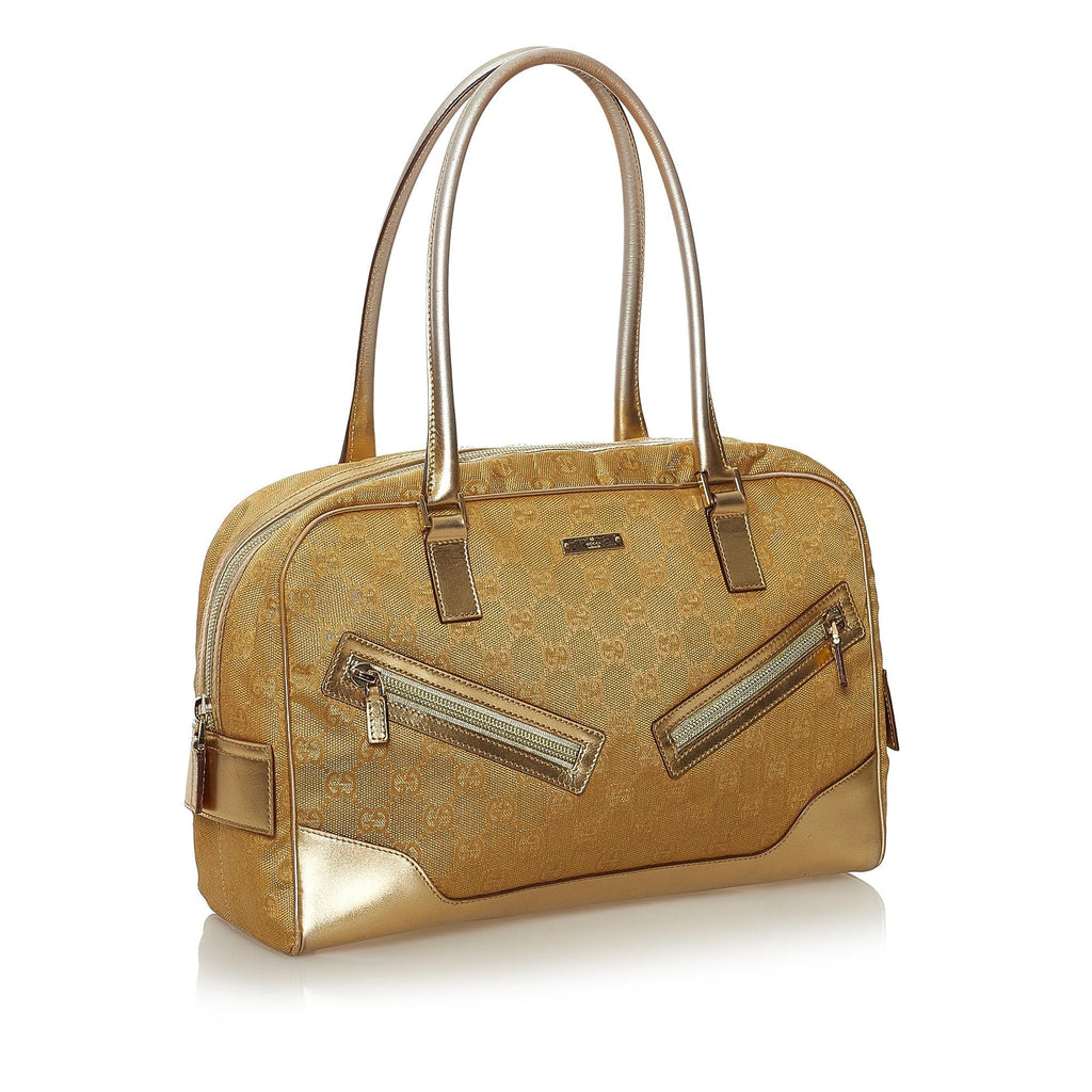 Gucci Gucci Canvas Handbag (SHG-33121)