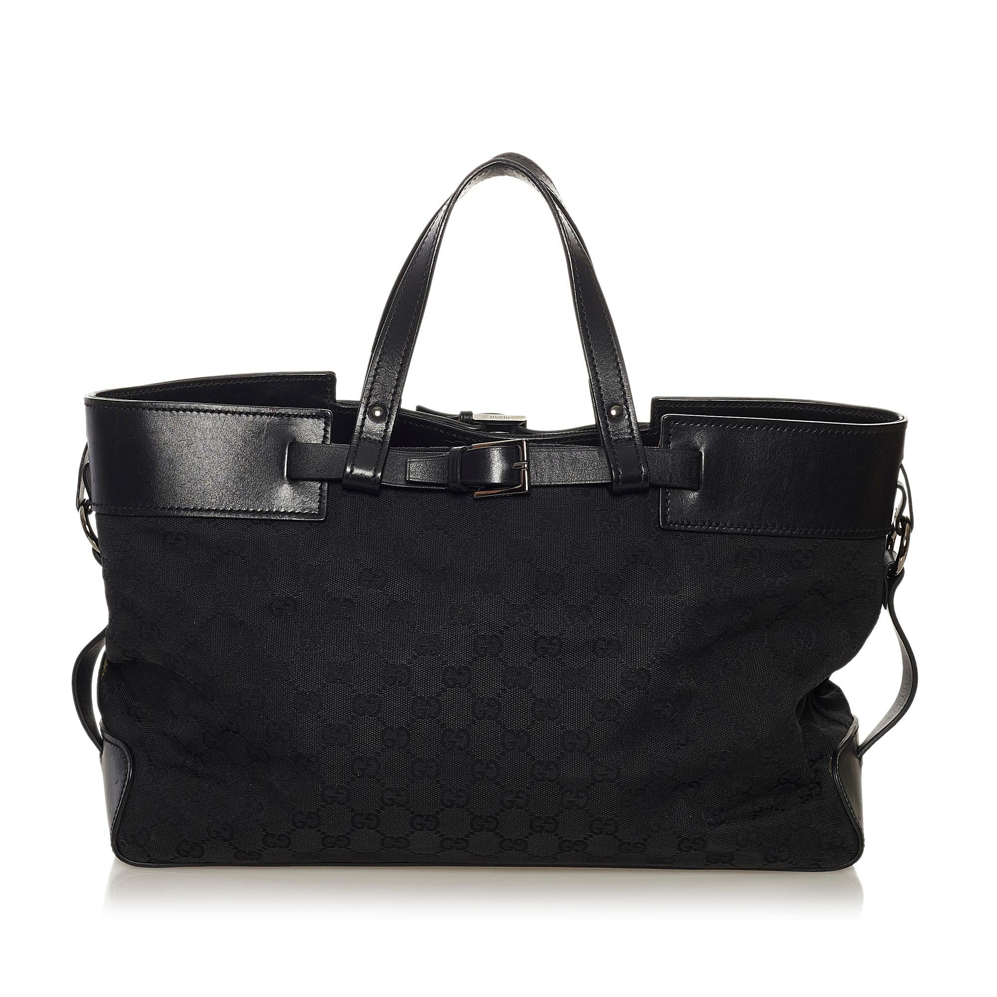 Gucci Gucci Canvas Handbag (SHG-33143)