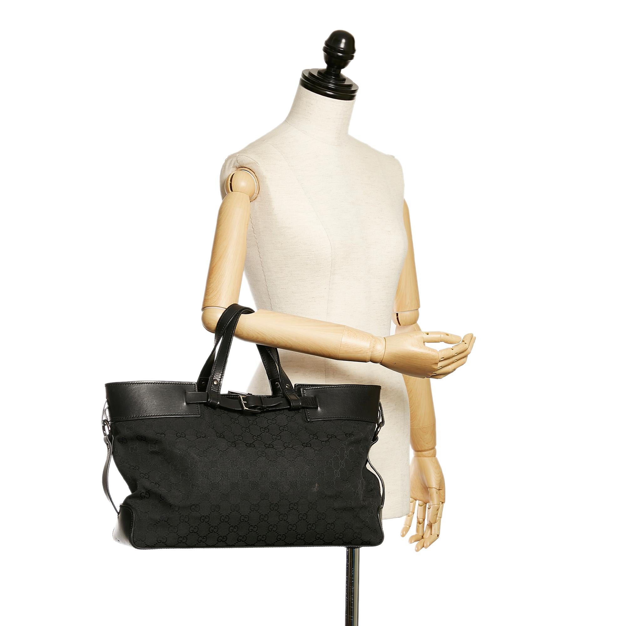 Gucci Gucci Canvas Handbag (SHG-33143)