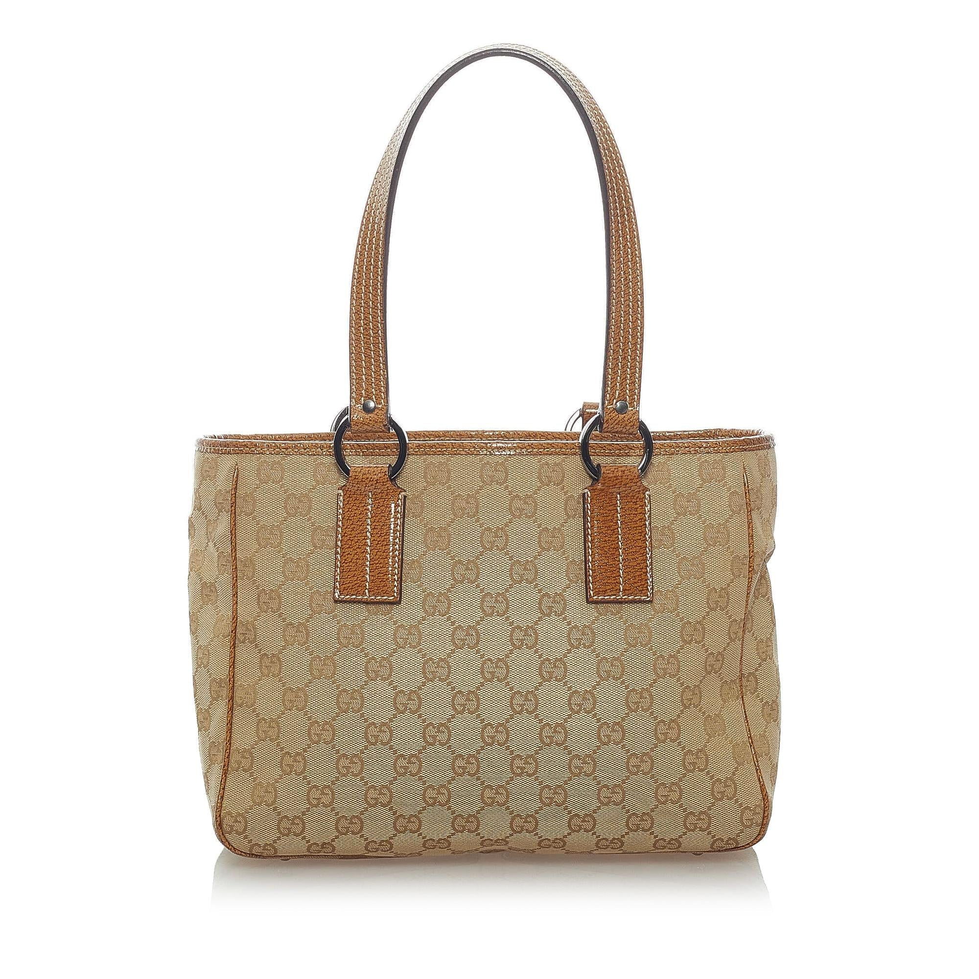 Gucci Gucci Canvas Handbag (SHG-33256)