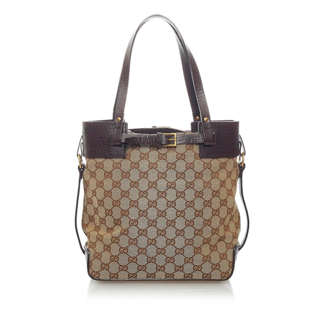 Gucci Gucci Canvas Handbag (SHG-33328)