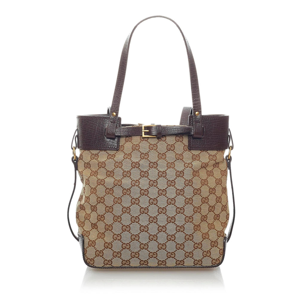 Gucci Gucci Canvas Handbag (SHG-33328)