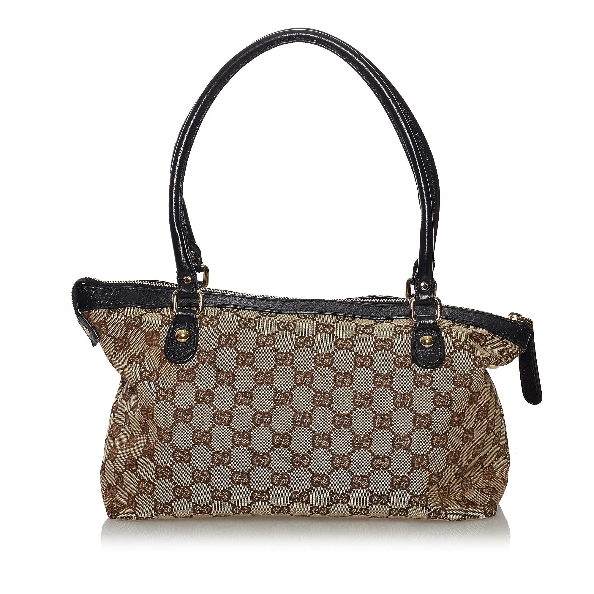 Gucci Gucci Canvas Handbag (SHG-33652)