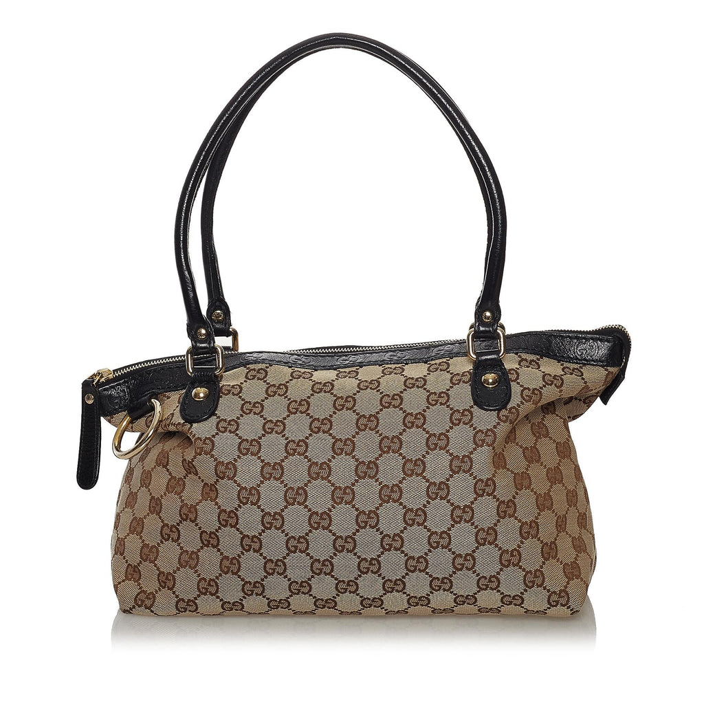 Gucci Gucci Canvas Handbag (SHG-33652)