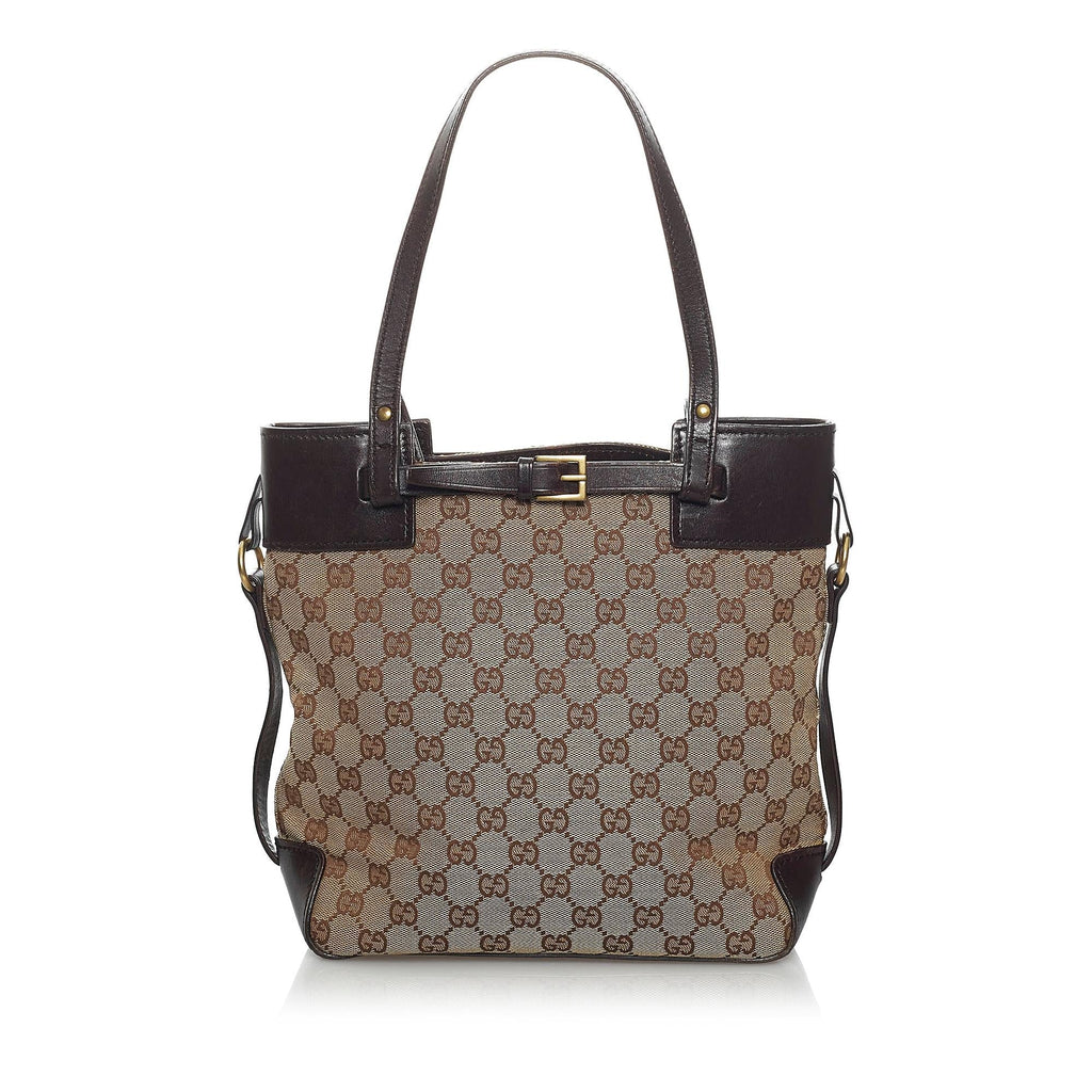 Gucci Gucci Canvas Handbag (SHG-33699)