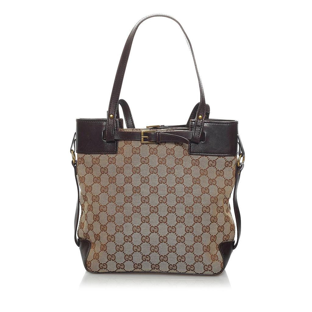 Gucci Gucci Canvas Handbag (SHG-33699)