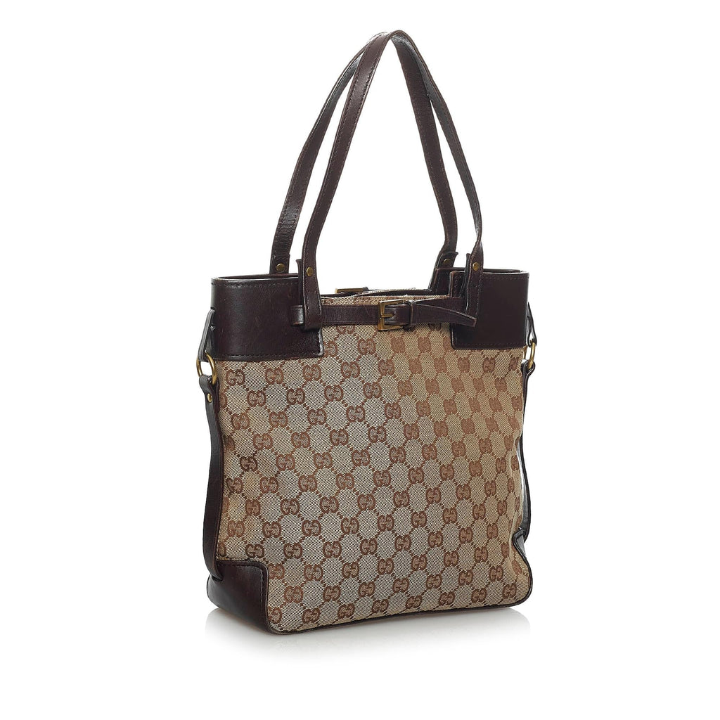 Gucci Gucci Canvas Handbag (SHG-33699)