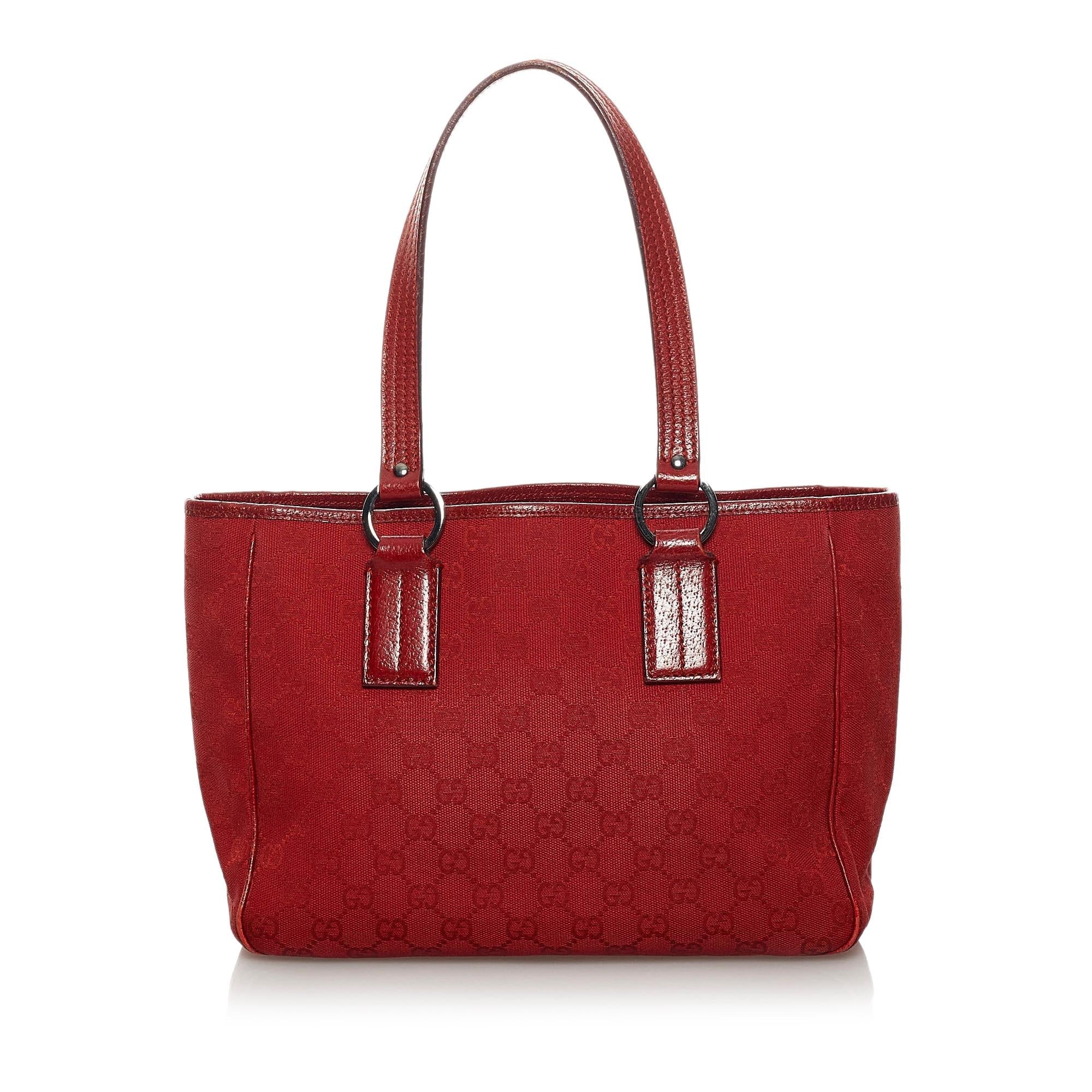 Gucci Gucci Canvas Handbag (SHG-33755)
