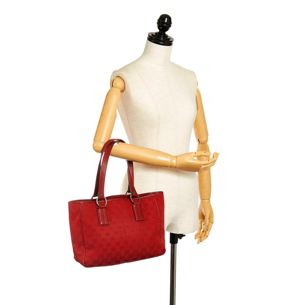 Gucci Gucci Canvas Handbag (SHG-33755)