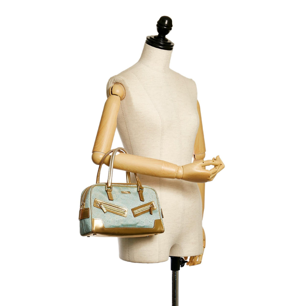 Gucci Gucci Canvas Handbag (SHG-33840)