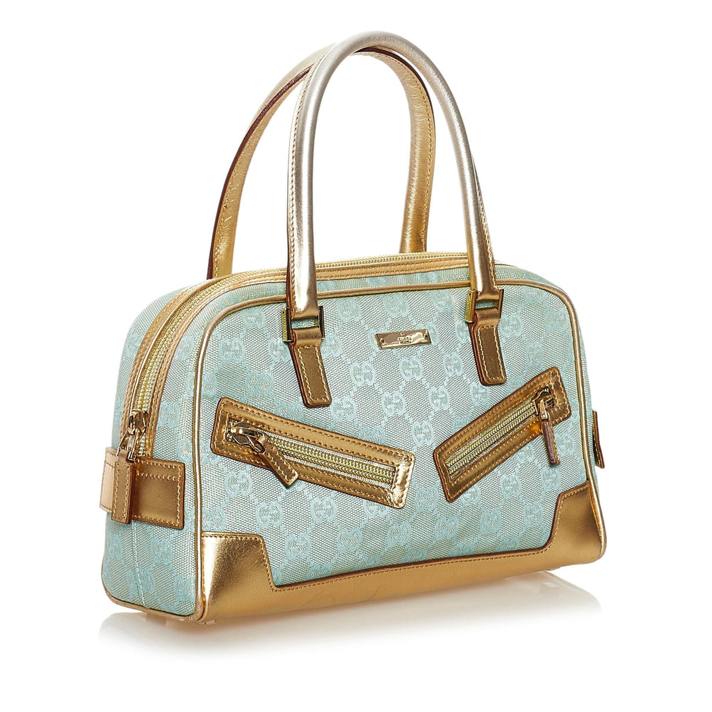 Gucci Gucci Canvas Handbag (SHG-33840)
