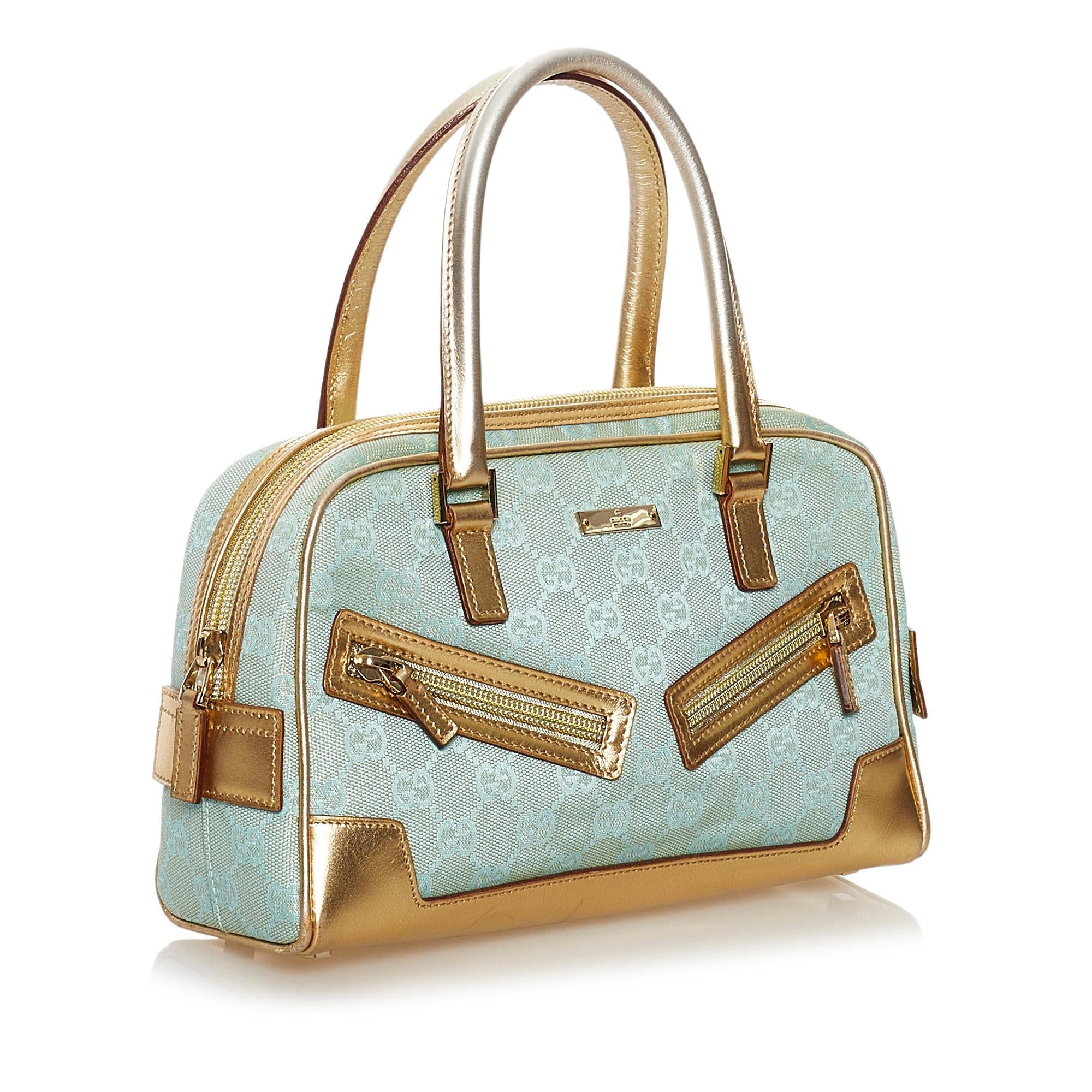 Gucci Gucci Canvas Handbag (SHG-33840)
