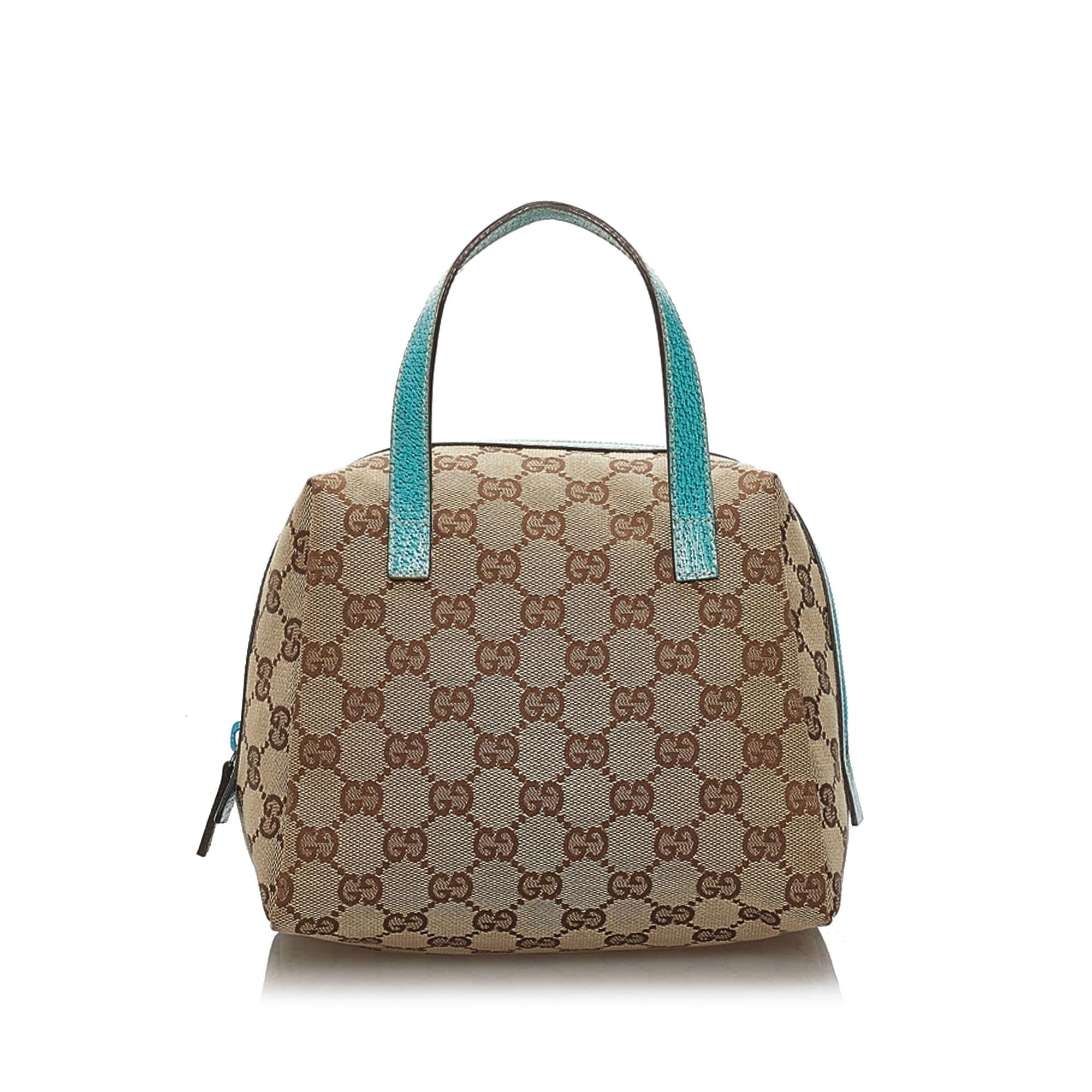 Gucci Gucci Canvas Handbag (SHG-33964)
