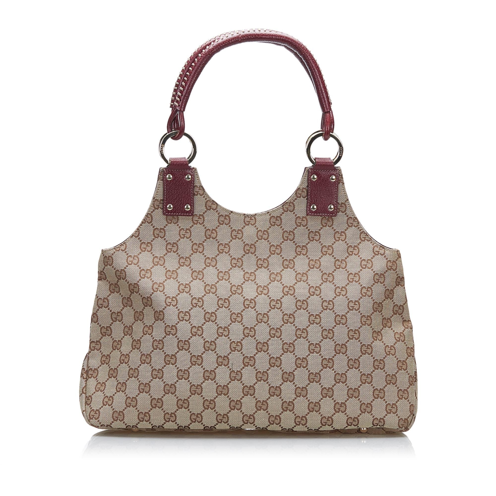 Gucci GG Canvas Handbag (SHG-JyzxZr)