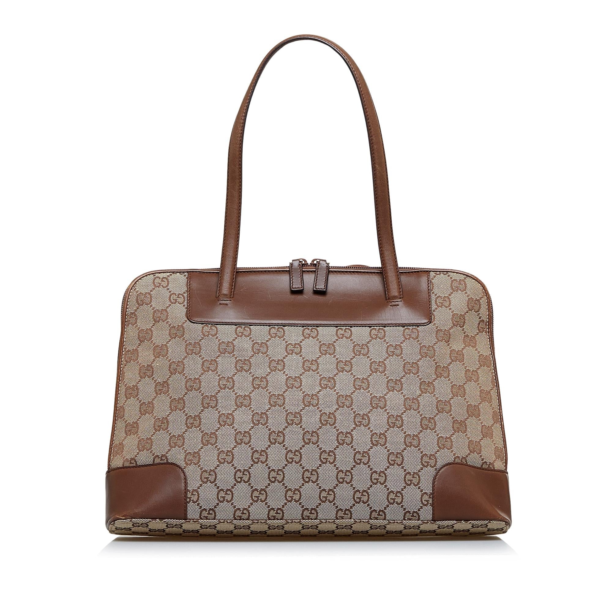 Gucci GG Canvas Handbag (SHG-JgjGXQ)