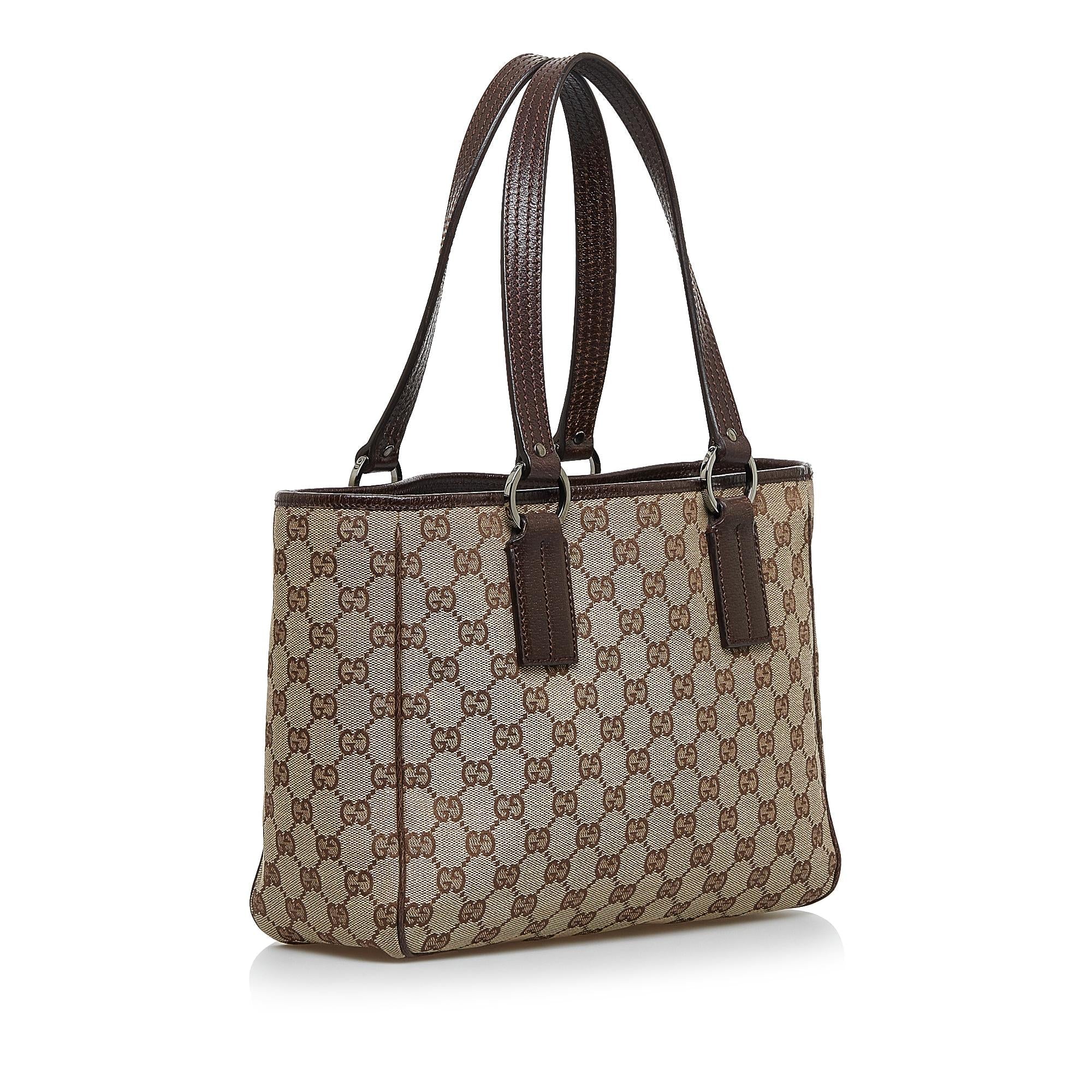 Gucci GG Canvas Handbag (SHG-Vqfm3O)