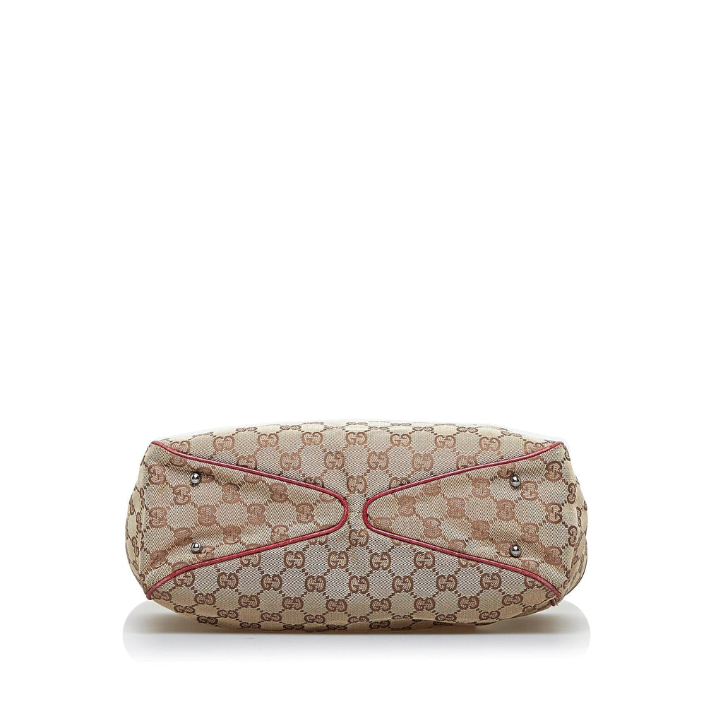 Gucci GG Canvas Handbag (SHG-3HRiME)