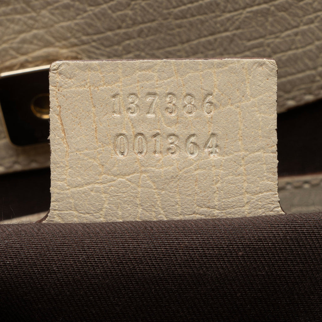 Gucci GG Canvas Hasler Large Shoulder Bag