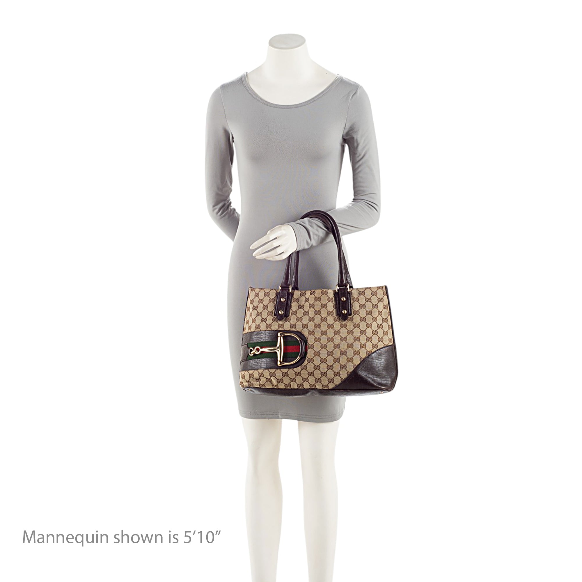Gucci GG Canvas Hasler Medium Tote