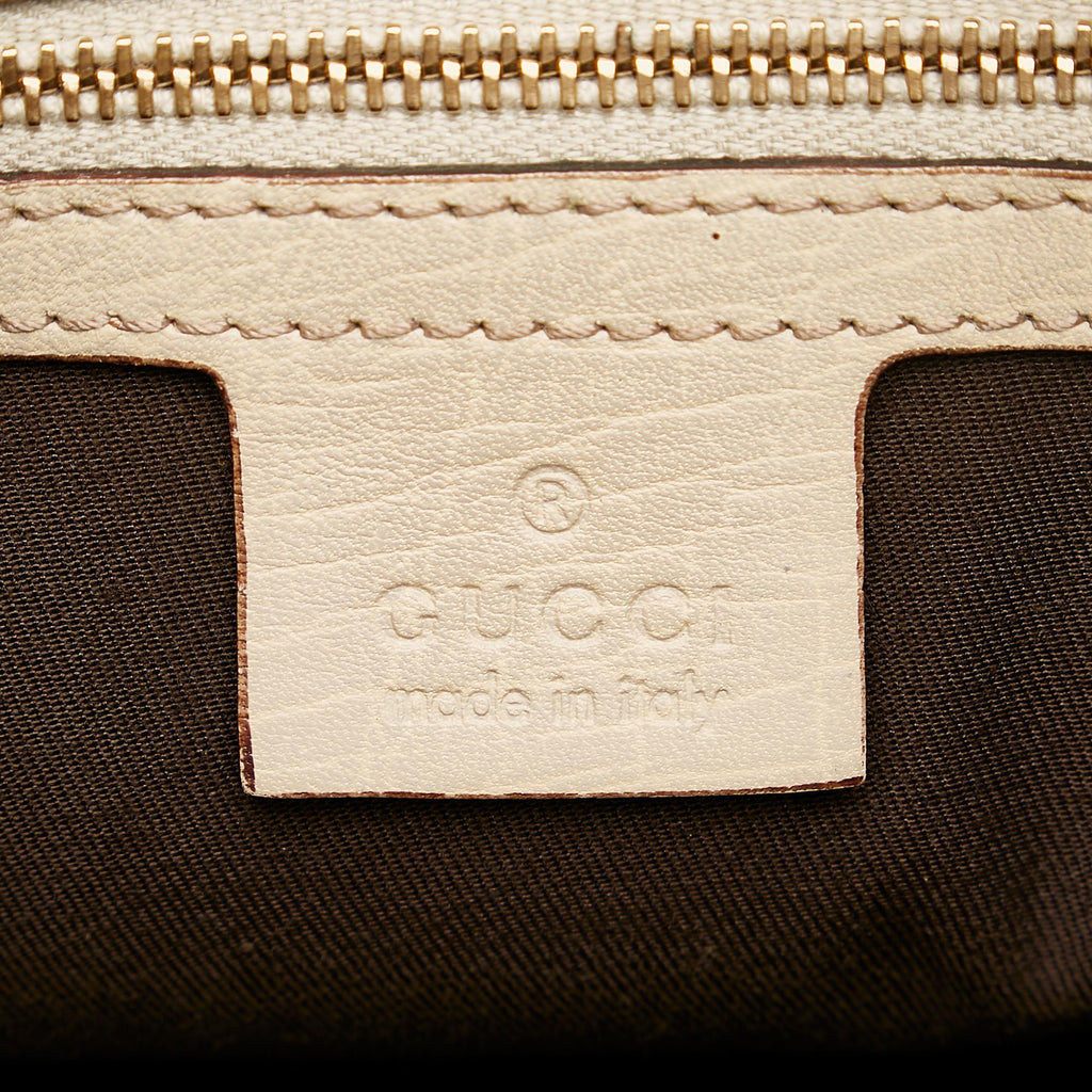 Gucci Gucci Canvas Hasler Shoulder Bag (SHG-33637)