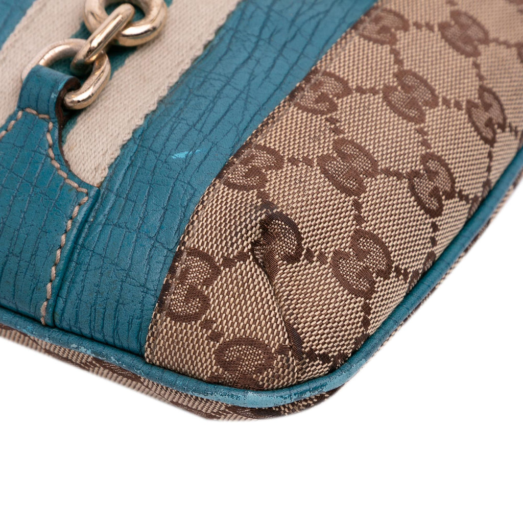 Gucci GG Canvas Hasler Web Crossbody