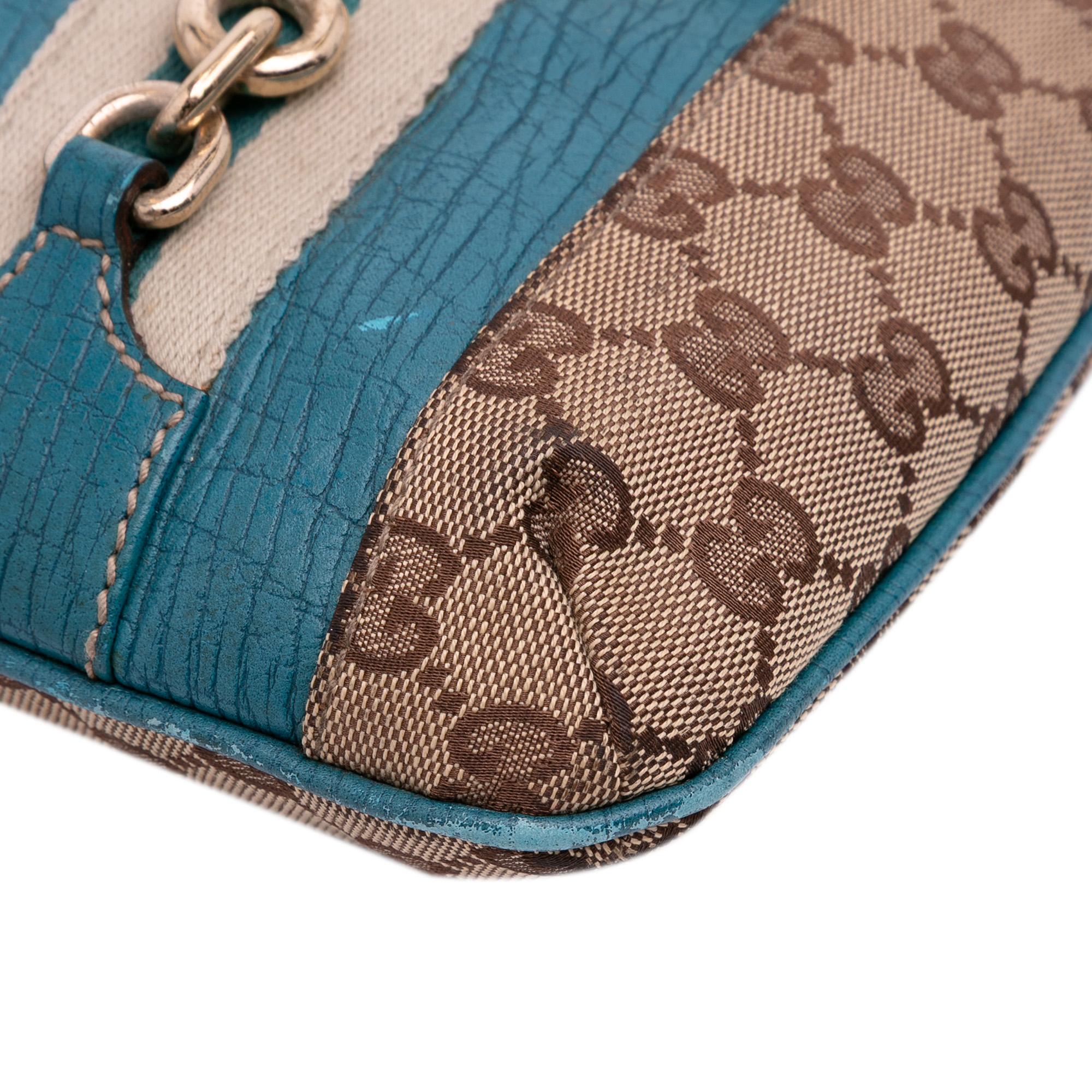 Gucci GG Canvas Hasler Web Crossbody