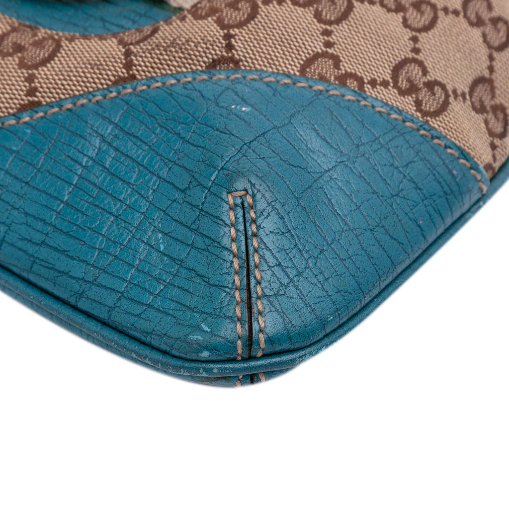 Gucci GG Canvas Hasler Web Crossbody