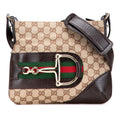 Gucci GG Canvas Hasler Web Crossbody
