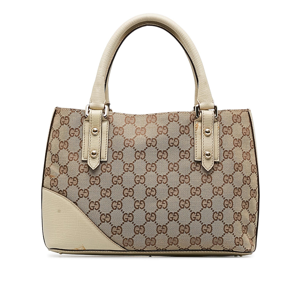 Gucci GG Canvas Hasler Web Shoulder Bag (SHG-gXgbJg)