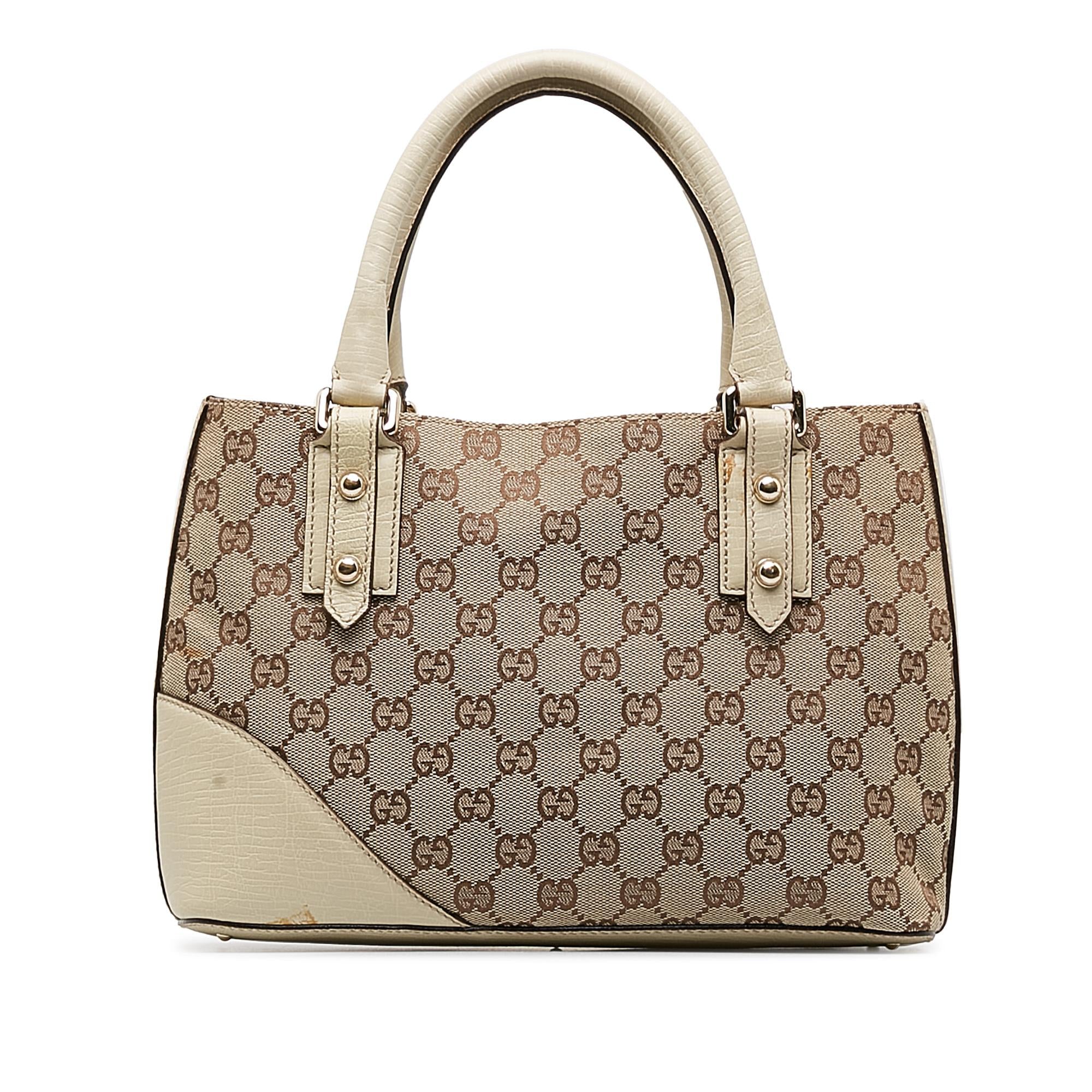 Gucci GG Canvas Hasler Web Shoulder Bag (SHG-gXgbJg)