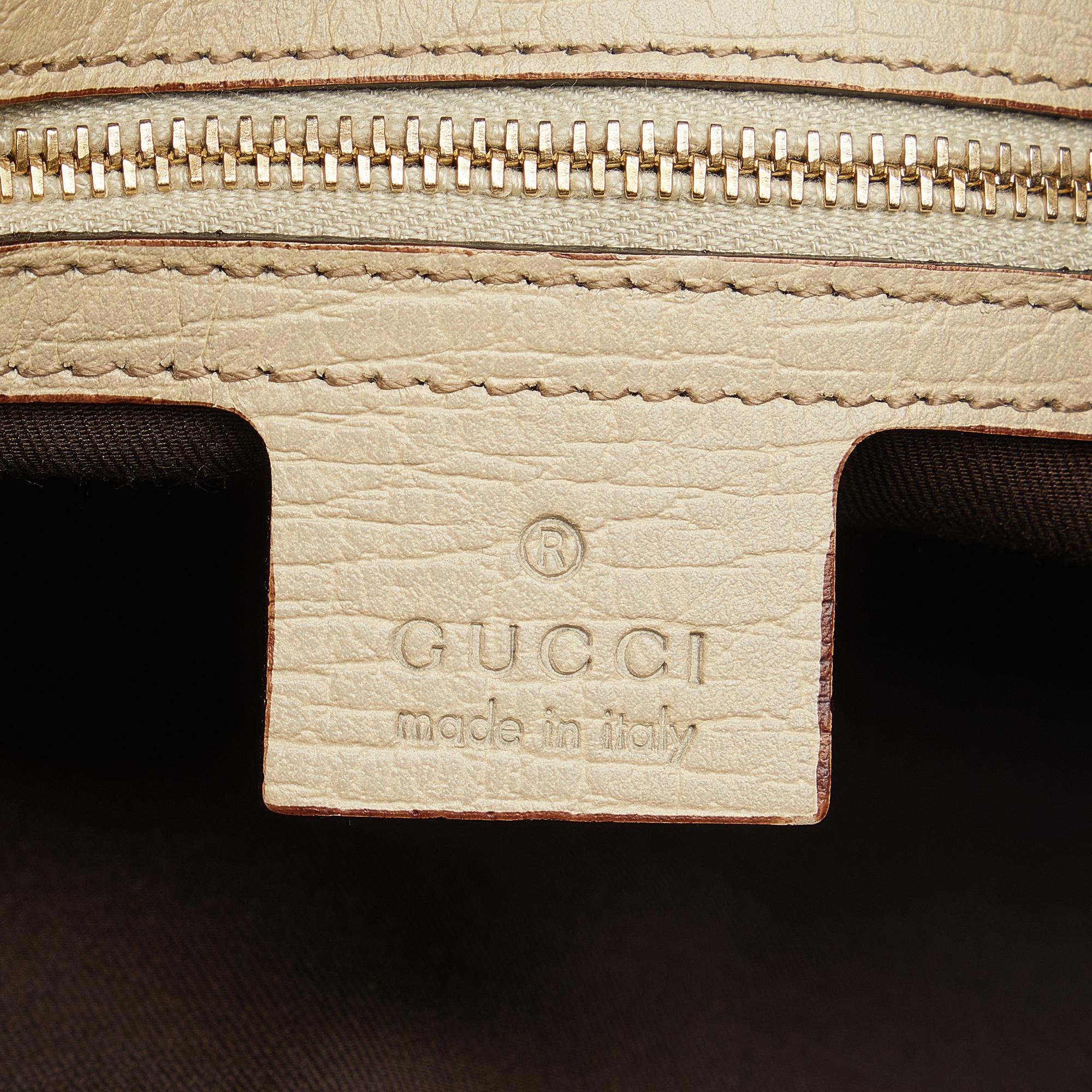 Gucci GG Canvas Hasler Web Shoulder Bag (SHG-gXgbJg)