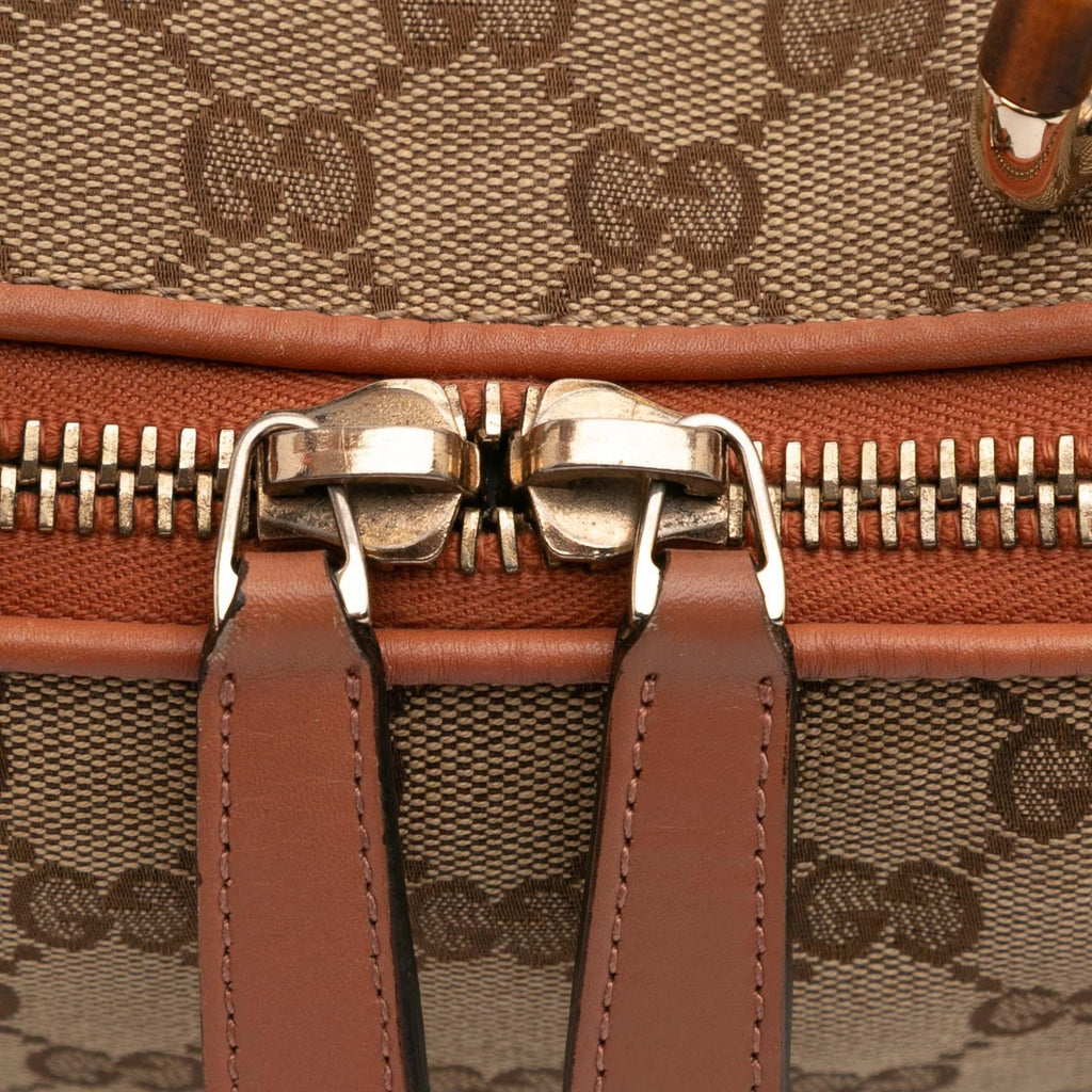 Gucci GG Canvas Heart Bit Satchel