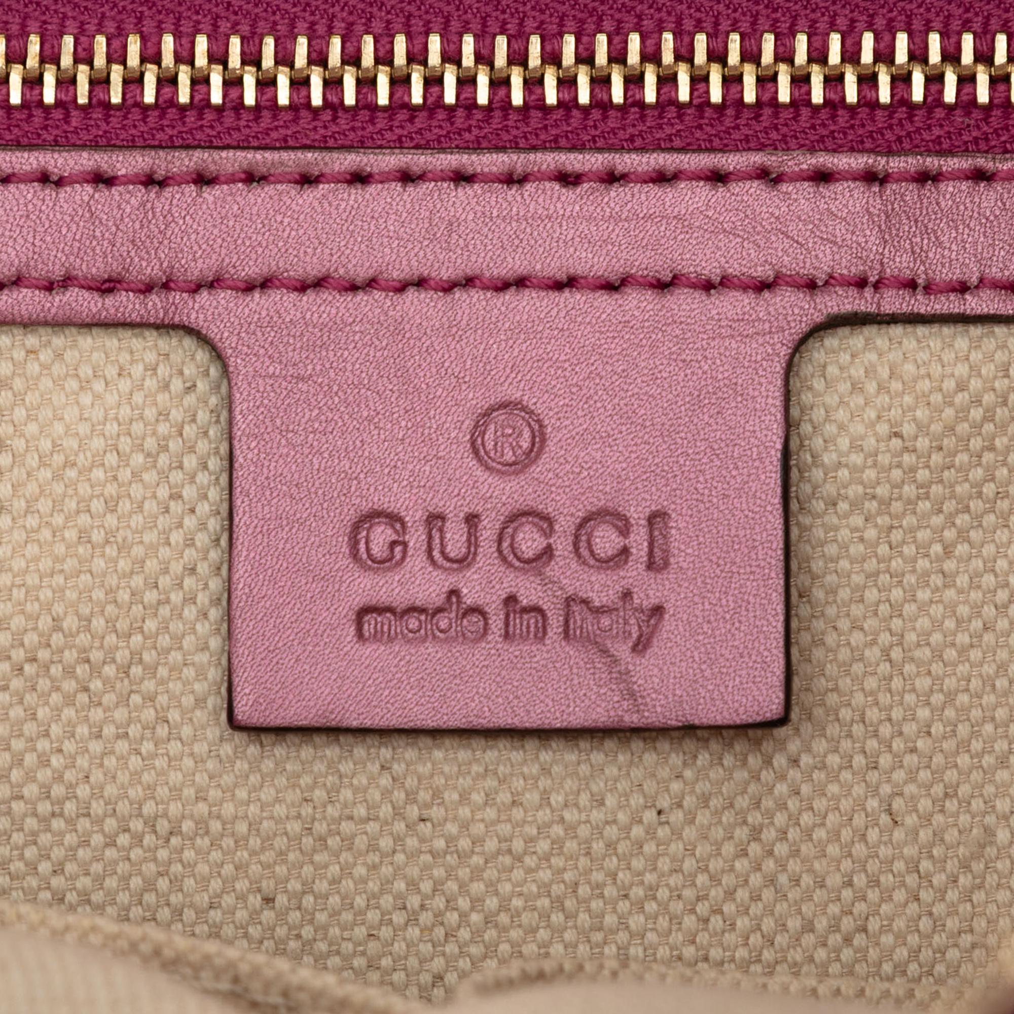 Gucci GG Canvas Heart Bit Shoulder Bag