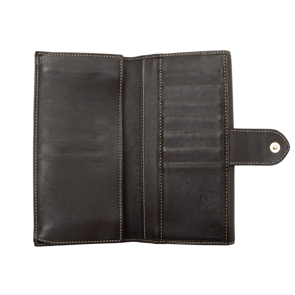 Gucci GG Canvas Heart Script ContinLBtal Wallet