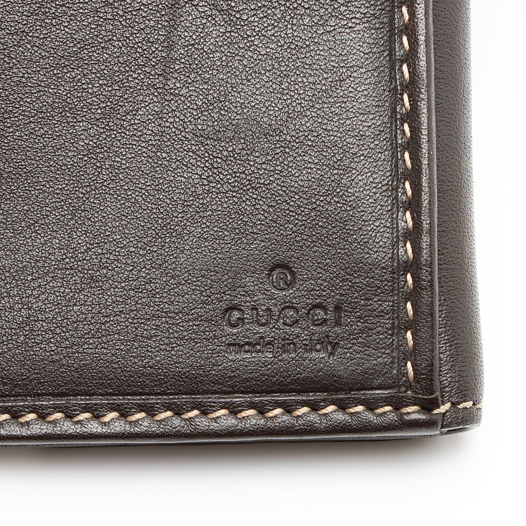Gucci GG Canvas Heart Script ContinLBtal Wallet