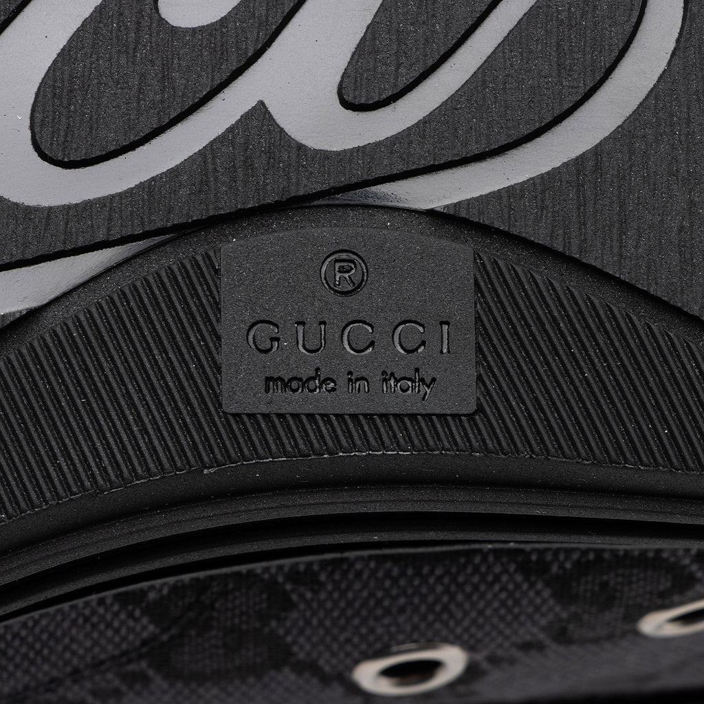 Gucci GG Canvas High Top Sneakers - Size 5.5 / 35.5