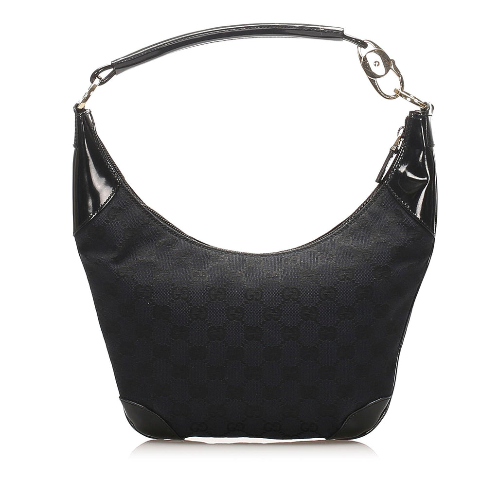 Gucci Gucci Canvas Hobo Bag (SHG-14664)