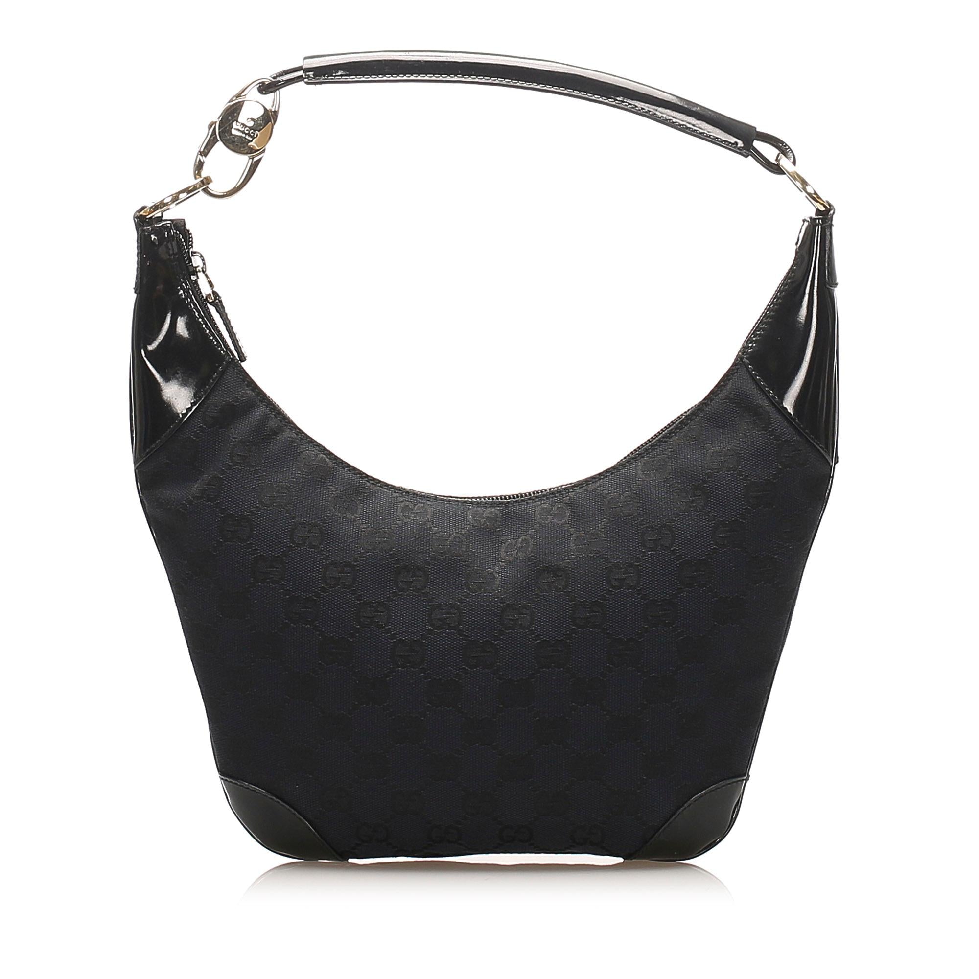Gucci Gucci Canvas Hobo Bag (SHG-14664)