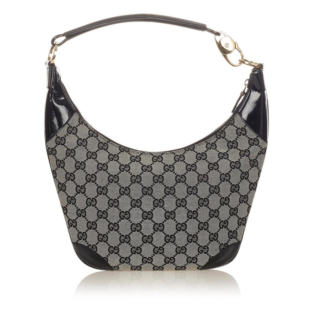 Gucci Gucci Canvas Hobo Bag (SHG-25370)