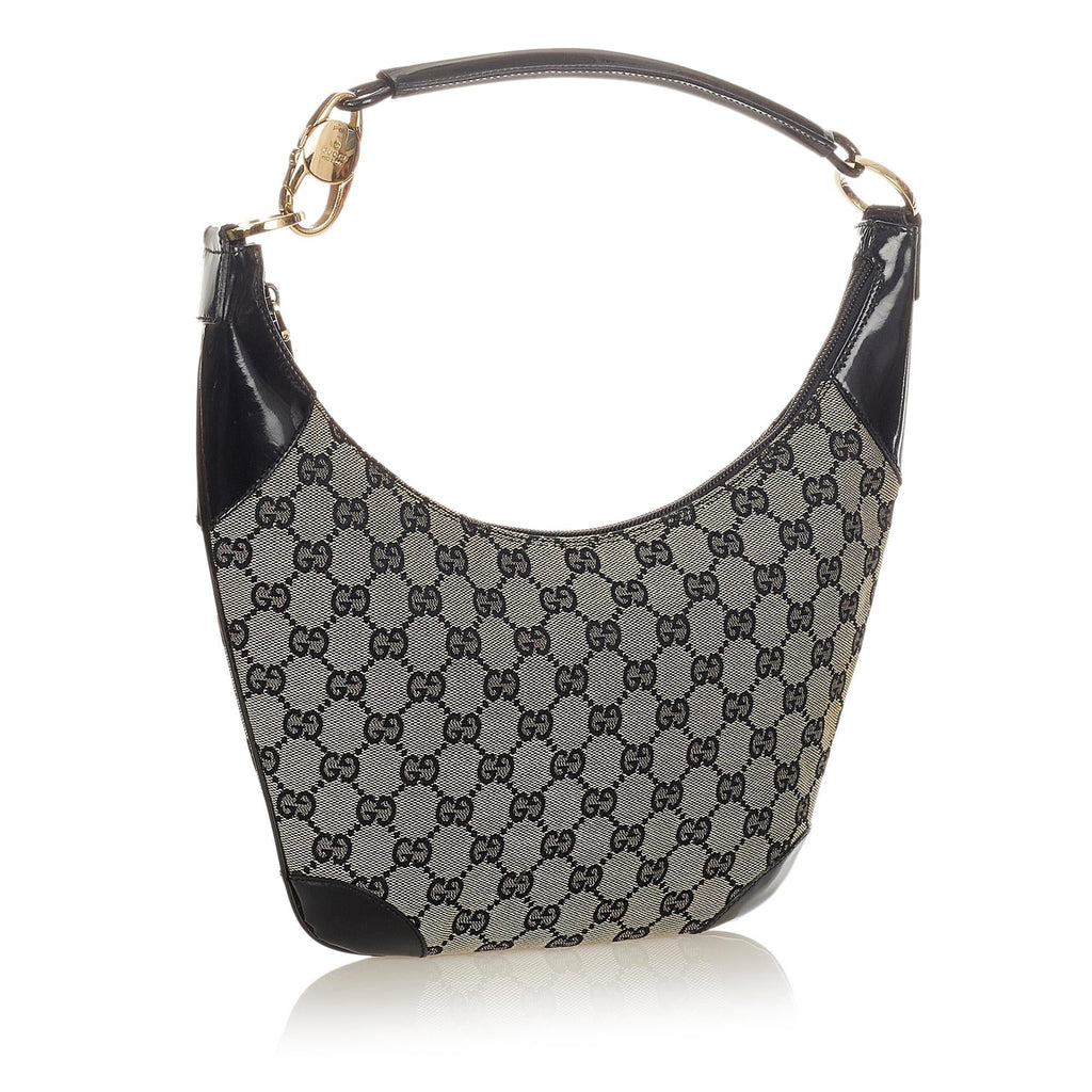 Gucci Gucci Canvas Hobo Bag (SHG-25370)