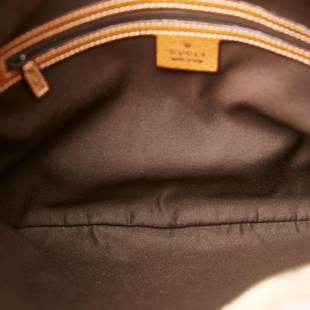 Gucci Gucci Canvas Hobo Bag (SHG-26350)