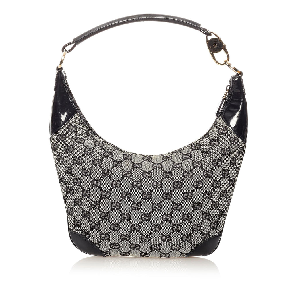 Gucci Gucci Canvas Hobo Bag (SHG-27254)